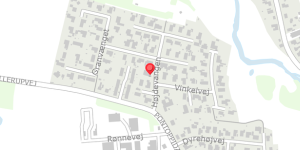 Trafikstøjkort på Højdevangen 9, 5672 Broby