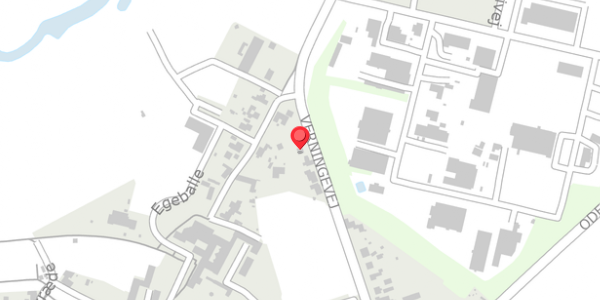 Trafikstøjkort på Verningevej 21, . , 5672 Broby