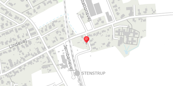 Trafikstøjkort på Engvej 2, 5771 Stenstrup