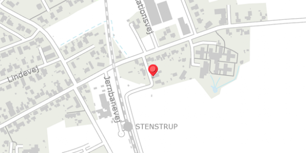 Trafikstøjkort på Engvej 3, 5771 Stenstrup