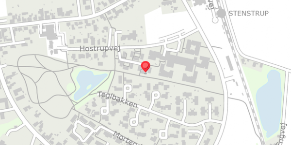 Trafikstøjkort på Hostrupvej 3C, 5771 Stenstrup