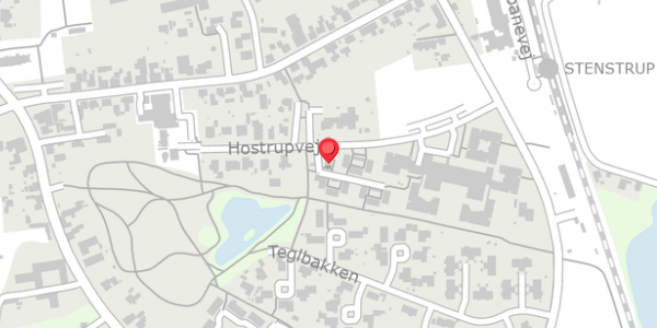 Trafikstøjkort på Hostrupvej 7B, . , 5771 Stenstrup