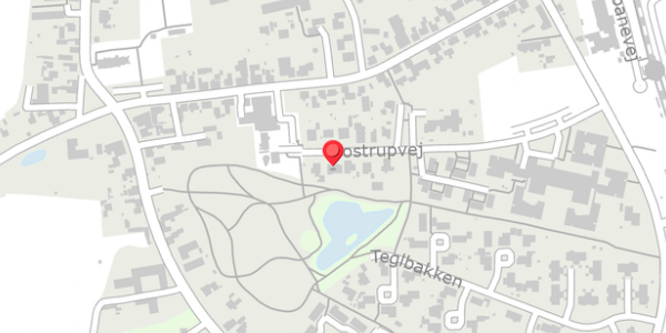 Trafikstøjkort på Hostrupvej 25, . , 5771 Stenstrup