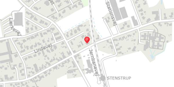 Trafikstøjkort på Stationsvej 49, 5771 Stenstrup