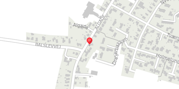 Trafikstøjkort på Algade 64, 5592 Ejby