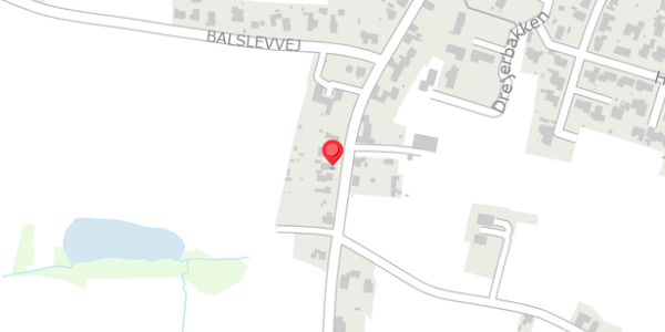 Trafikstøjkort på Algade 71, 5592 Ejby
