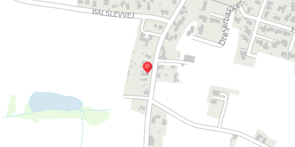 Trafikstøjkort på Algade 73, 5592 Ejby