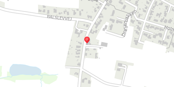 Trafikstøjkort på Algade 74, 5592 Ejby