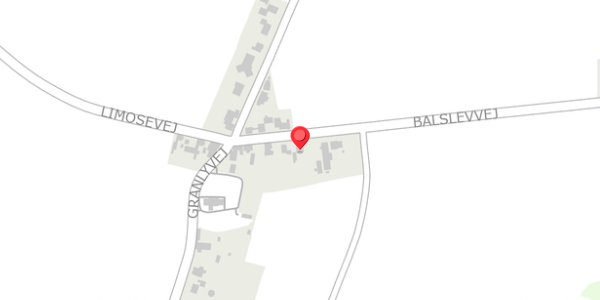 Trafikstøjkort på Balslevvej 46, 5592 Ejby