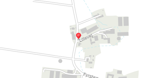 Trafikstøjkort på Lillevej 2, 5592 Ejby
