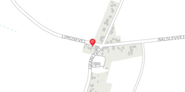 Trafikstøjkort på Limosevej 4, 5592 Ejby