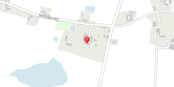 Trafikstøjkort på Mindevej 8, 5592 Ejby