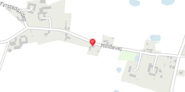 Trafikstøjkort på Mindevej 14, . , 5592 Ejby