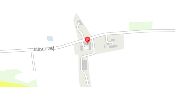 Trafikstøjkort på Mindevej 28, 5592 Ejby