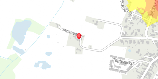 Trafikstøjkort på Mosevej 26, . , 5592 Ejby