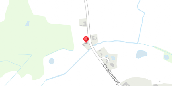 Trafikstøjkort på Orelundvej 21, 5592 Ejby