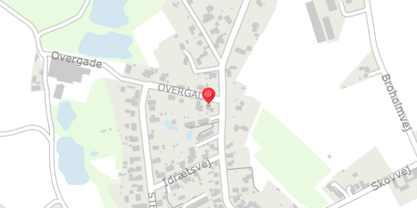 Trafikstøjkort på Overgade 1, . , 5463 Harndrup