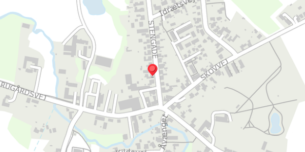 Trafikstøjkort på Stengade 5, . , 5463 Harndrup