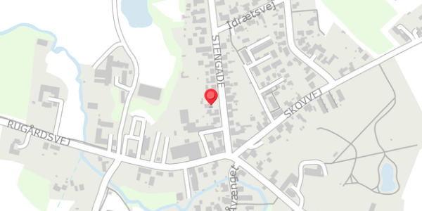 Trafikstøjkort på Stengade 7, . , 5463 Harndrup