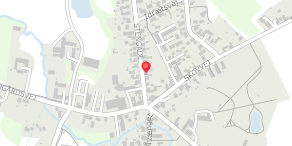Trafikstøjkort på Stengade 10, . , 5463 Harndrup