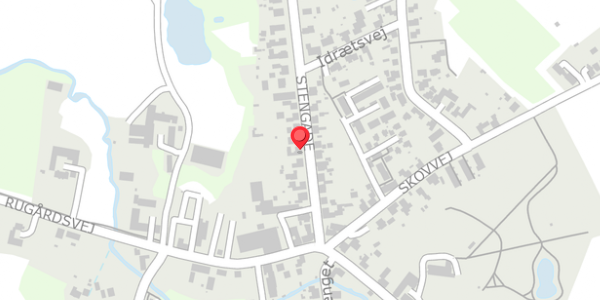 Trafikstøjkort på Stengade 11, . , 5463 Harndrup