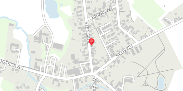 Trafikstøjkort på Stengade 14, . , 5463 Harndrup