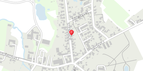 Trafikstøjkort på Stengade 18, 5463 Harndrup