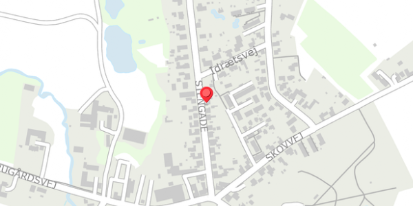 Trafikstøjkort på Stengade 22, 5463 Harndrup