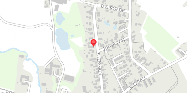 Trafikstøjkort på Stengade 25, . , 5463 Harndrup