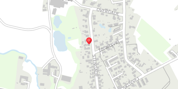 Trafikstøjkort på Stengade 27, . , 5463 Harndrup