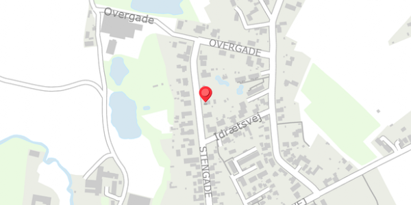 Trafikstøjkort på Stengade 28, . , 5463 Harndrup