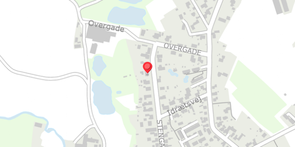 Trafikstøjkort på Stengade 35, . , 5463 Harndrup