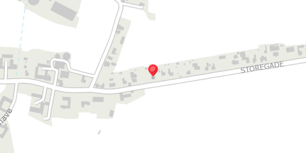 Trafikstøjkort på Storegade 45, 5592 Ejby