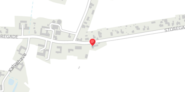 Trafikstøjkort på Storegade 48, 5592 Ejby
