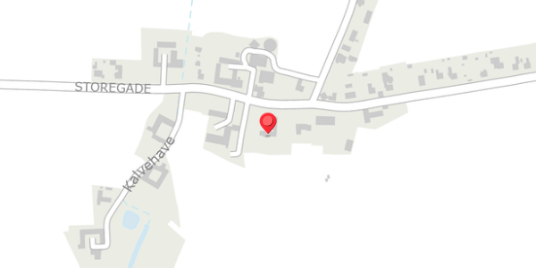 Trafikstøjkort på Storegade 54, 5592 Ejby