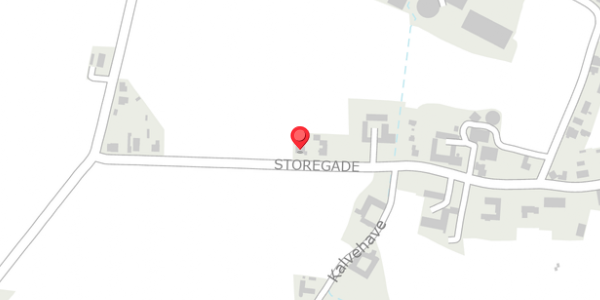 Trafikstøjkort på Storegade 69, 5592 Ejby