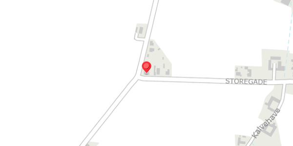 Trafikstøjkort på Storegade 89, 5592 Ejby