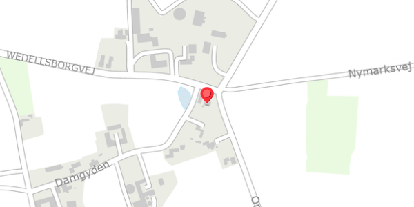 Trafikstøjkort på Wedellsborgvej 2, 5592 Ejby