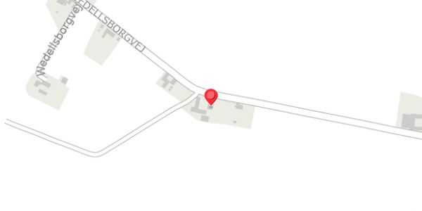 Trafikstøjkort på Wedellsborgvej 20, 5592 Ejby