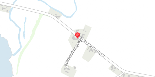Trafikstøjkort på Wedellsborgvej 32, 5592 Ejby