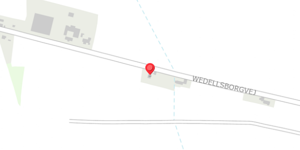 Trafikstøjkort på Wedellsborgvej 76, 5592 Ejby