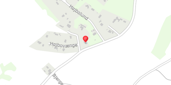 Trafikstøjkort på Bjergevej 17, . , 5600 Faaborg