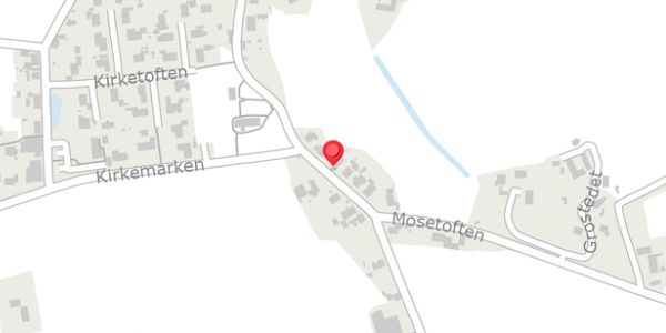 Trafikstøjkort på Mosetoften 11, 5600 Faaborg