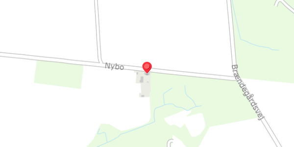 Trafikstøjkort på Nybo 10, . , 5600 Faaborg
