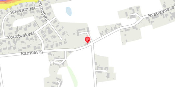 Trafikstøjkort på Ramsevej 2A, . , 5600 Faaborg