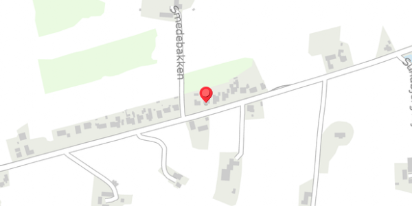 Trafikstøjkort på Smedebakken 31, 5600 Faaborg