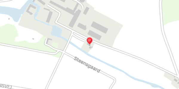 Trafikstøjkort på Steensgaard 2, 5642 Millinge