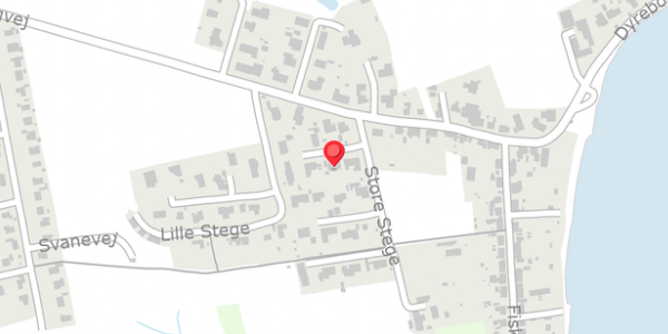 Trafikstøjkort på Store Stege 7, . , 5600 Faaborg