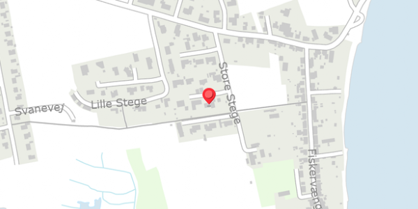 Trafikstøjkort på Store Stege 15, . , 5600 Faaborg