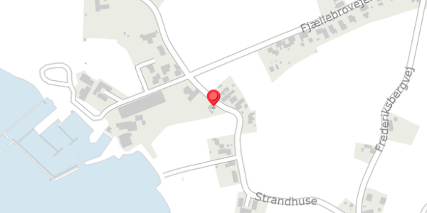 Trafikstøjkort på Strandhuse 43, . , 5600 Faaborg